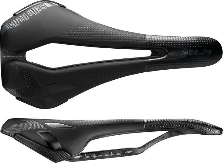 Selle Italia Siodło SELLE ITALIA X-LR KIT CARBONIO SUPERFLOW S (id match - S3) carbon/keramic 7x9, fibra-tek, 130g czarne (NEW)