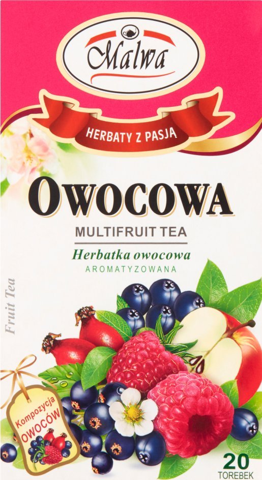 Malwa Malwa Herbatka owocowa 40 g (20 x 2 g)