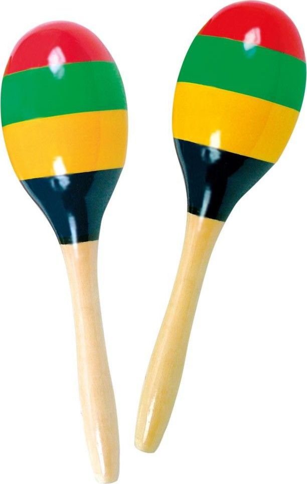 Bino Marakasy kolorowe zestaw 2 szt.