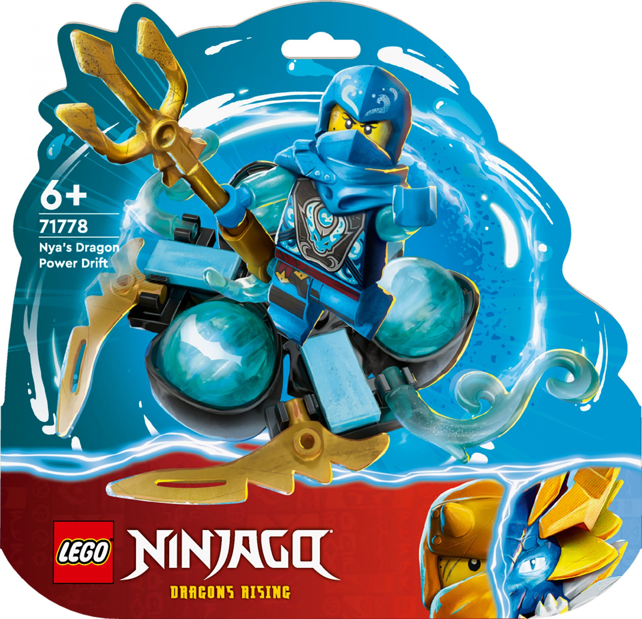 LEGO Ninjago Smocza moc Nyi — driftowanie spinjitzu (71778)