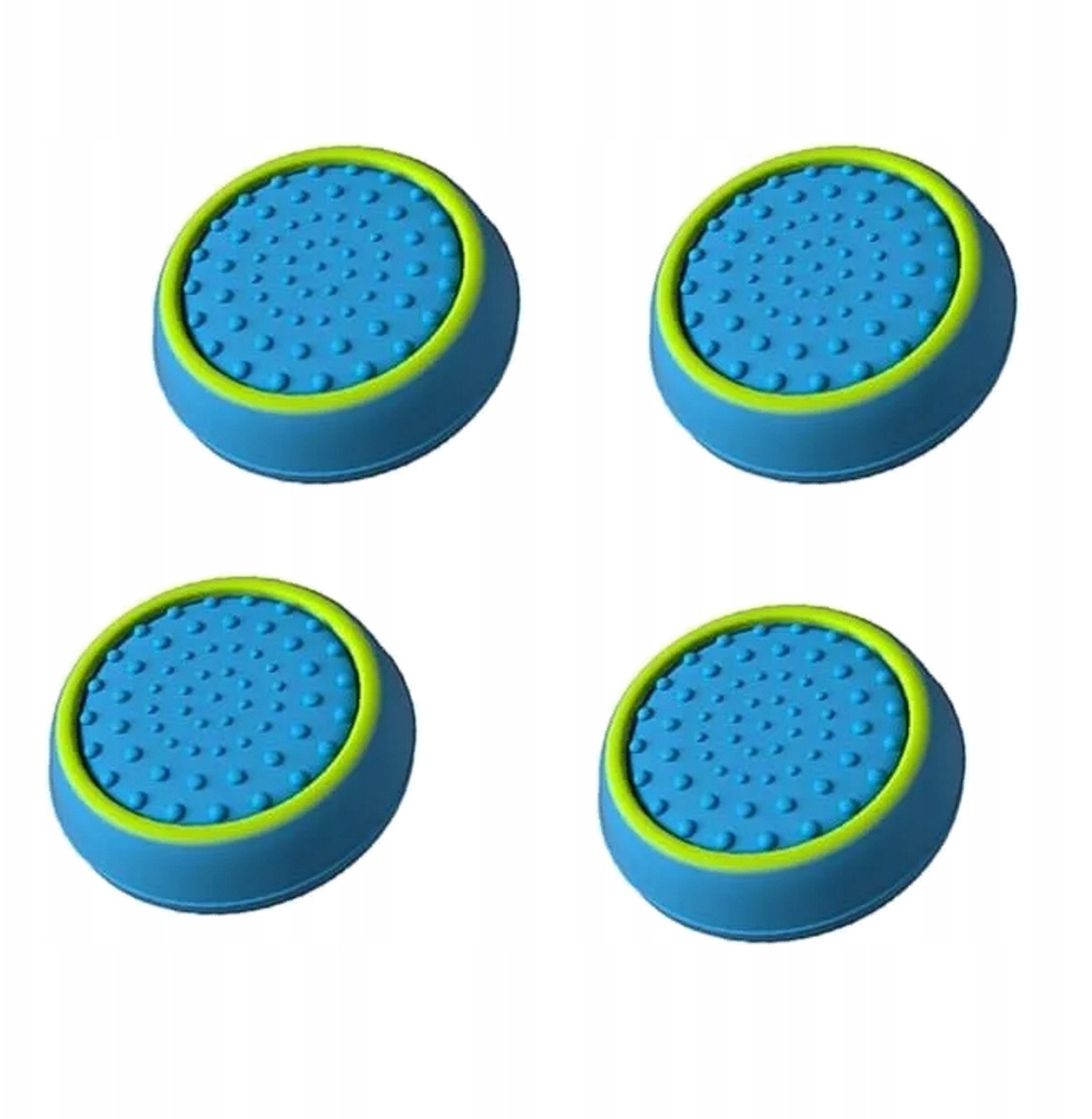 Gripy Nakładki do pada PS3 PS4 PS5 Xbox Gumki Analog Niebieski, Zielony 4x