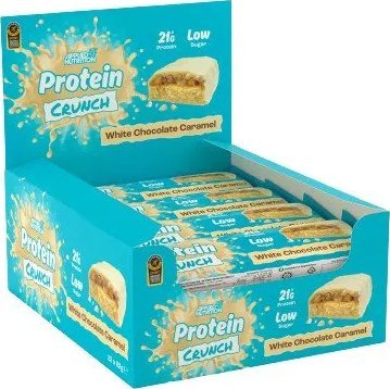 Applied Nutrition Applied Nutrition - Applied Protein Crunch Bar, Biała Czekolada Karmel - 12 batonów
