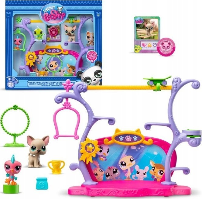 Figurka Littlest Pet Shop LITTLEST PET SHOP playset Pets Got Talent