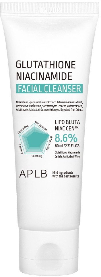 APLB Glutathione Niacinamide Facial Cleanser żel do mycia twarzy 80ml