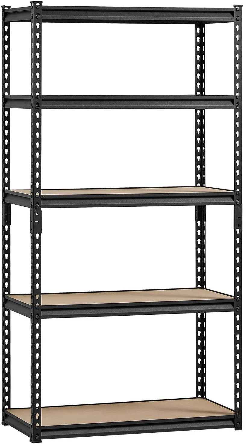 Regał magazynowy metalowy 5-poziomowy 907 kg - regulowane garaż piwnica