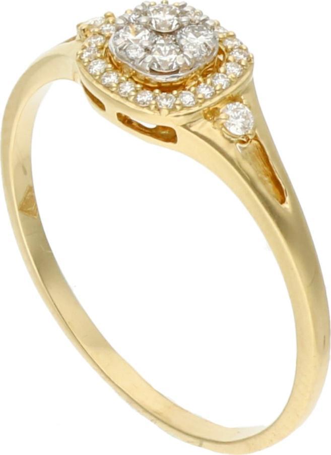 Rosanto Złoty pierścioenk z brylantem roz. 18 585 14k