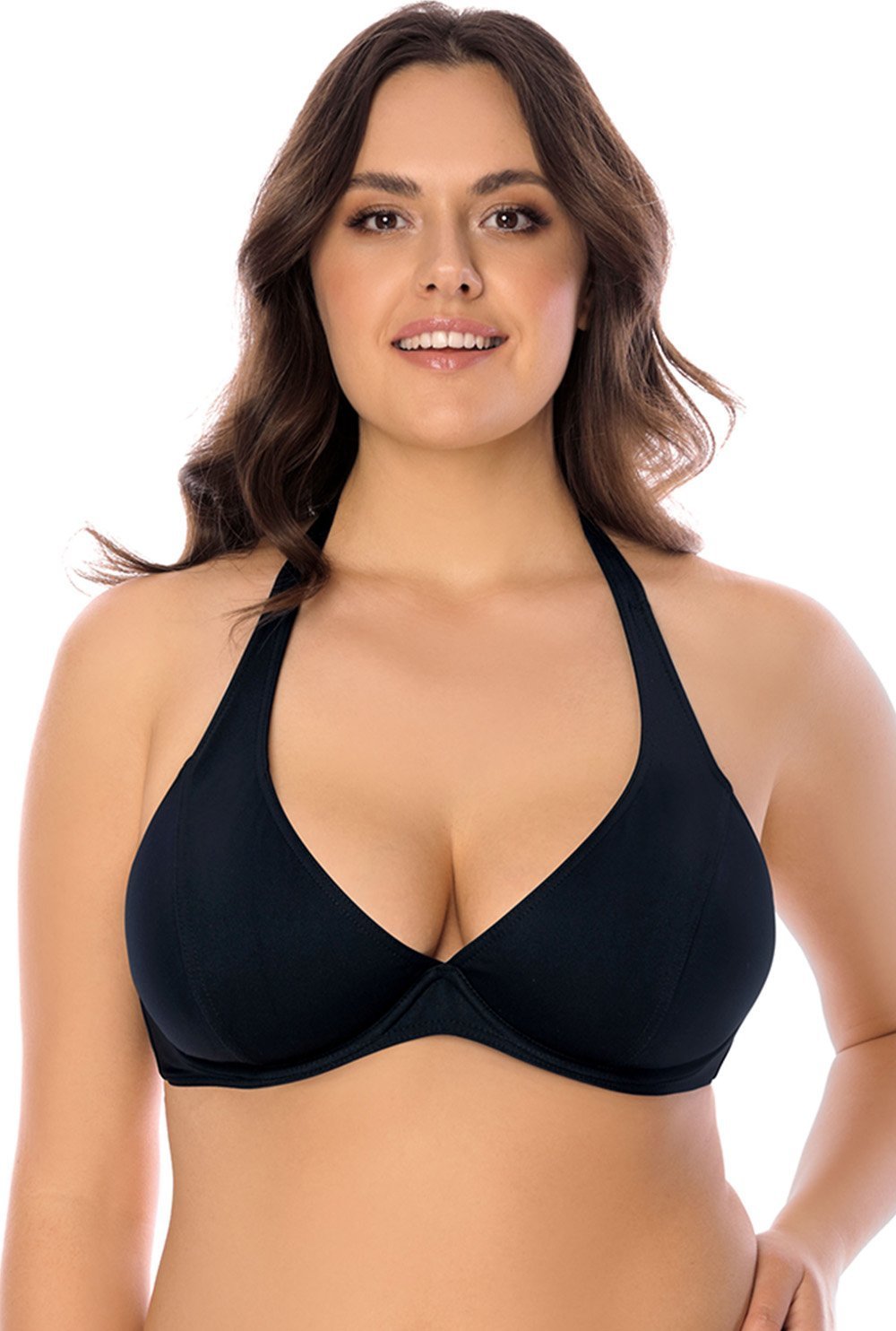 Vivisence Vivisence 3215 czarny 85E Kostium kąpielowy biustonosz miękki