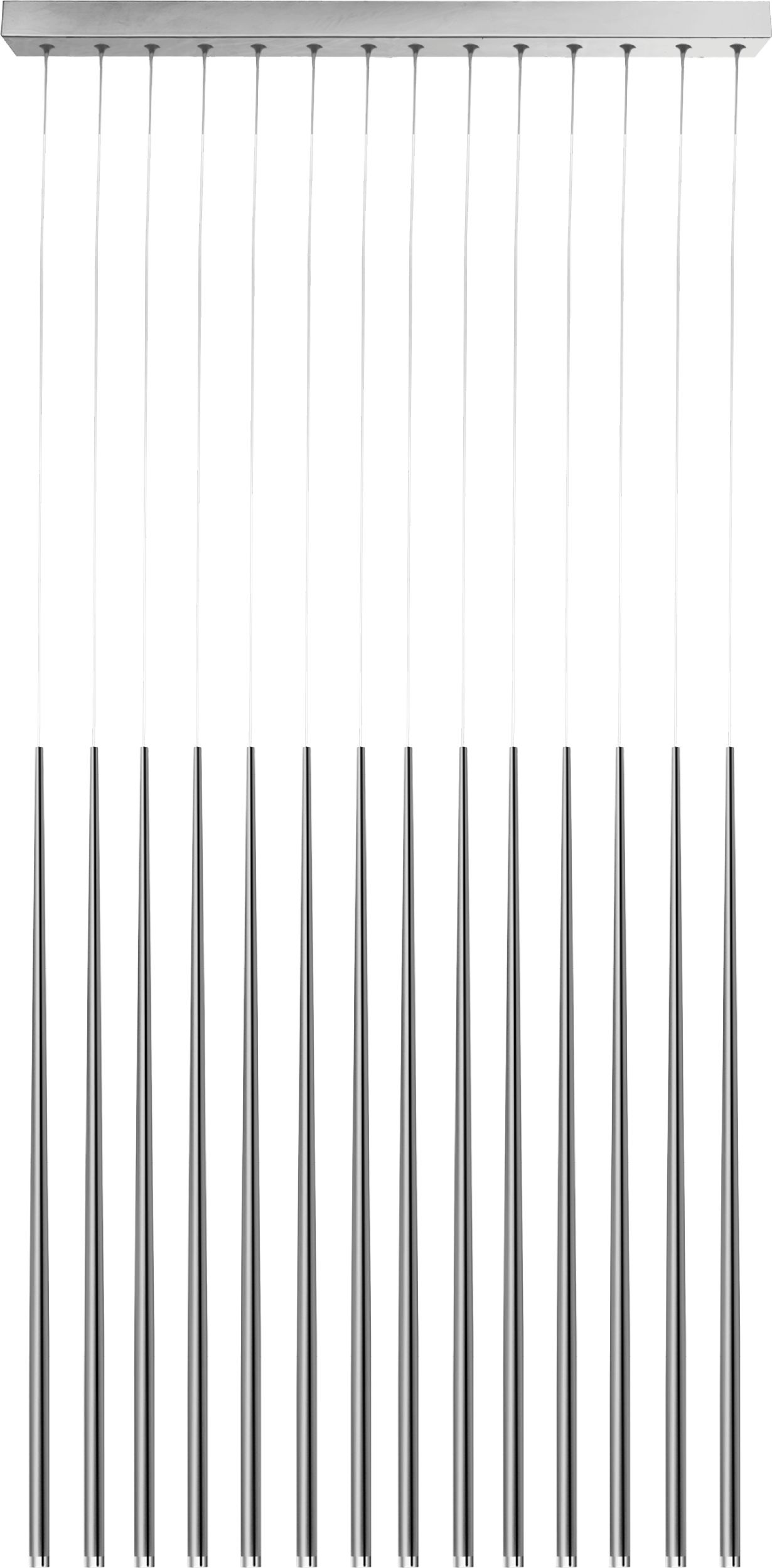 Lampa wisząca Azzardo Nowoczesna lampa wisząca LED chrom AZzardo LOUISE długa AZ3426