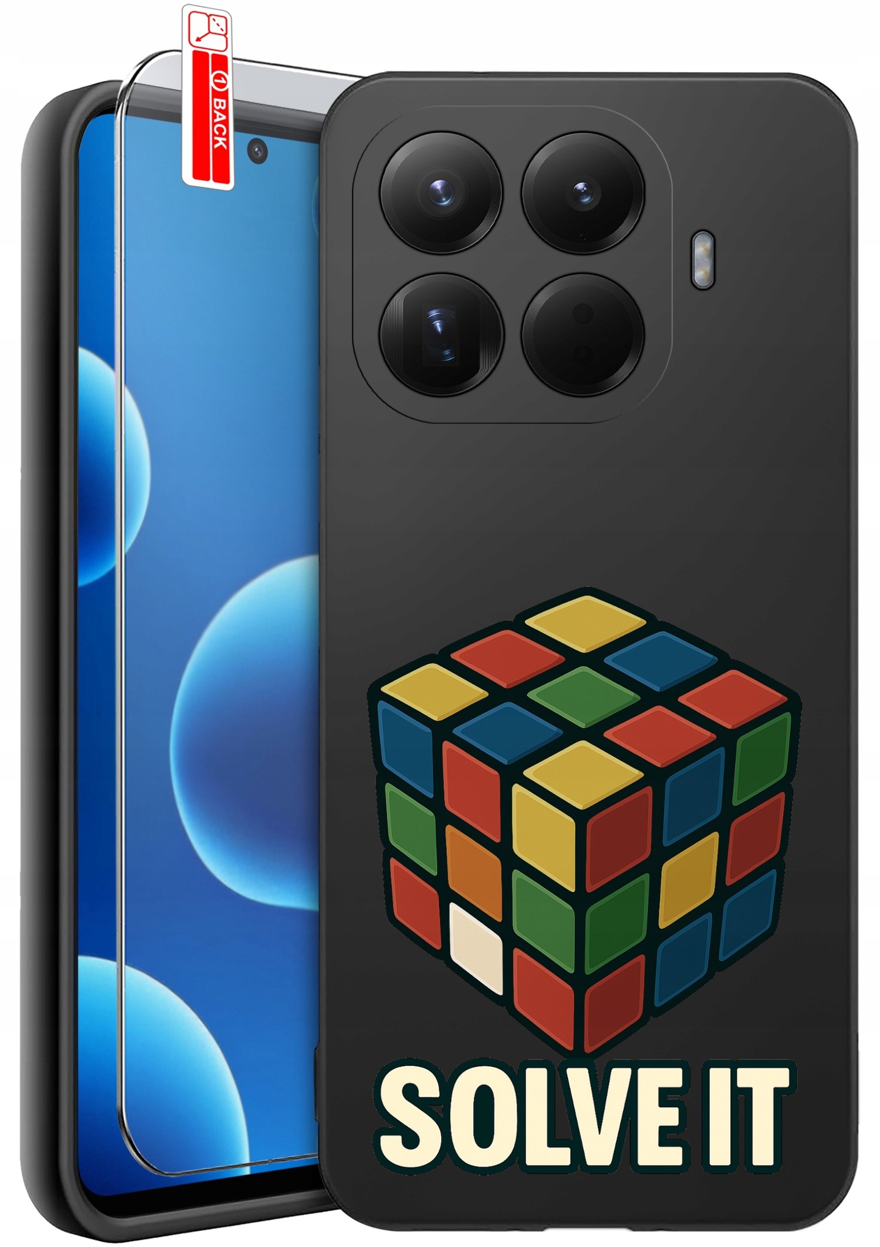 ETUI do Xiaomi 15T Pro 5G GRACZ GAME OVER PLAYER WZORY + SZKŁO 9H