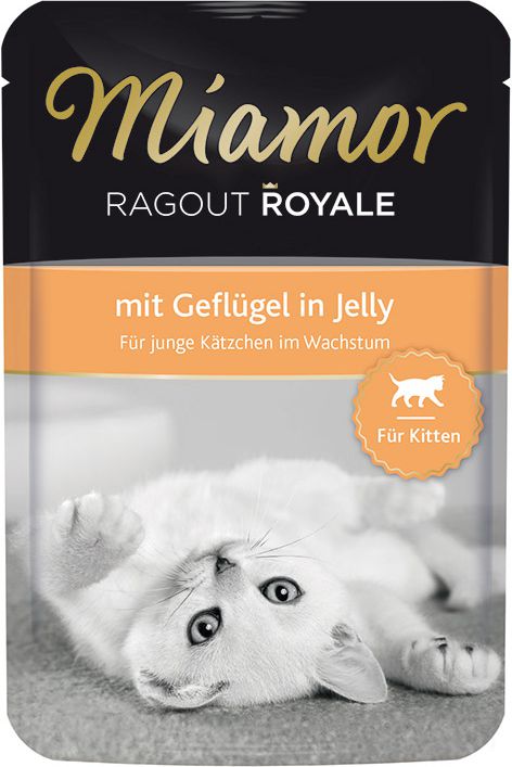 Miamor Miamor Ragout Royale saszetka Kitten Kurczak w galaretce - 100g