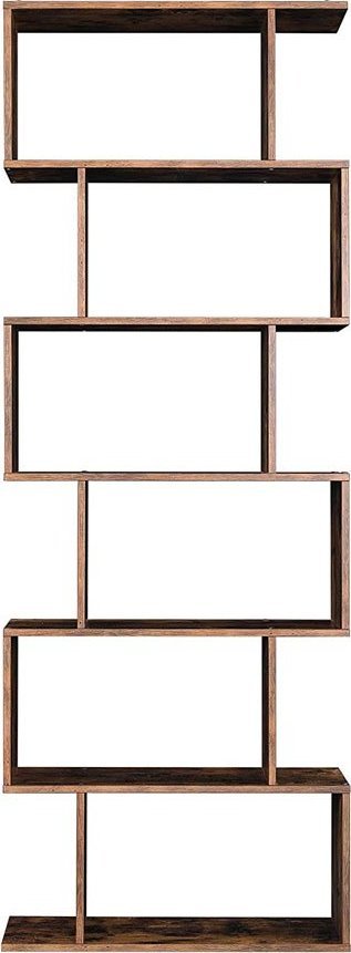 Elior Brązowy skandynawski regał stojący - Antris