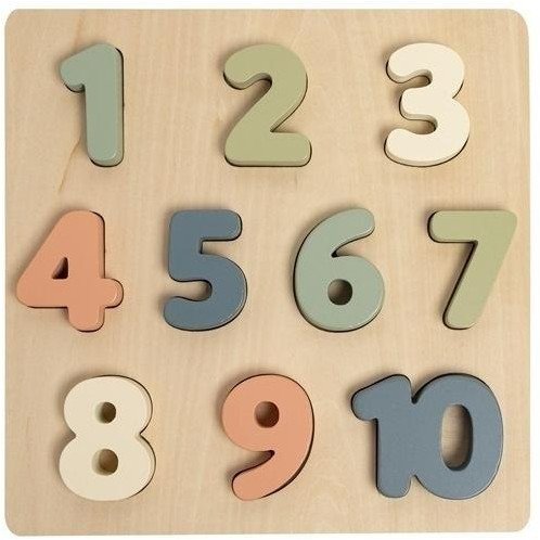 Pearhead Puzzle drewniane Numery