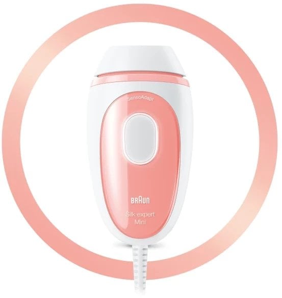 Braun IPL Hair Remover 437796 / Silk-expert Mini PL1000 Pink