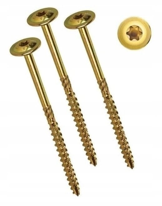 Koelner/Rawlplug Wkręt konstrukcyjny do drewna 8x80 mm łeb podkładkowy - 0.05ts