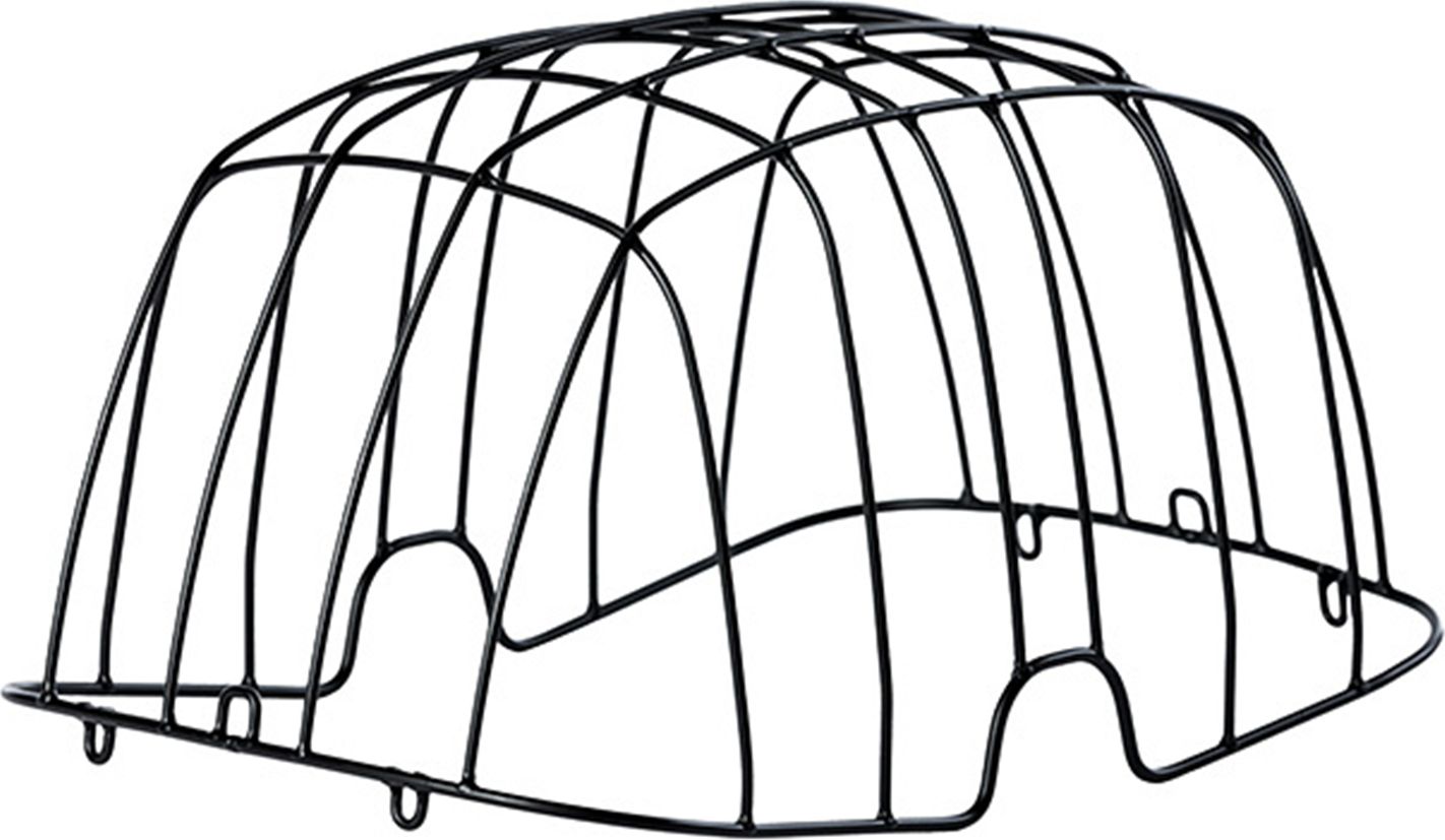 Basil Osłona do kosza dla zwierząt BASIL BUDDY SPACE FRAME, mocowanie na paski, czarna (NEW)