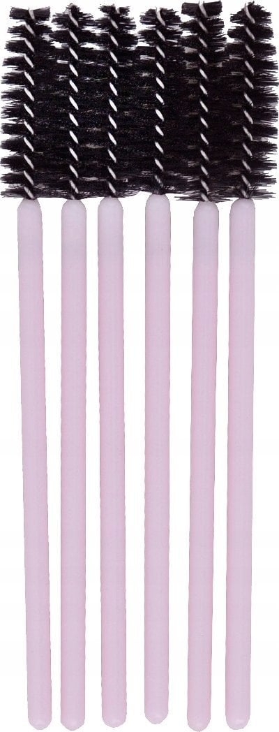 Donegal INTER-VION_Rose Collection szczoteczka do rzęs i brwi 6szt.