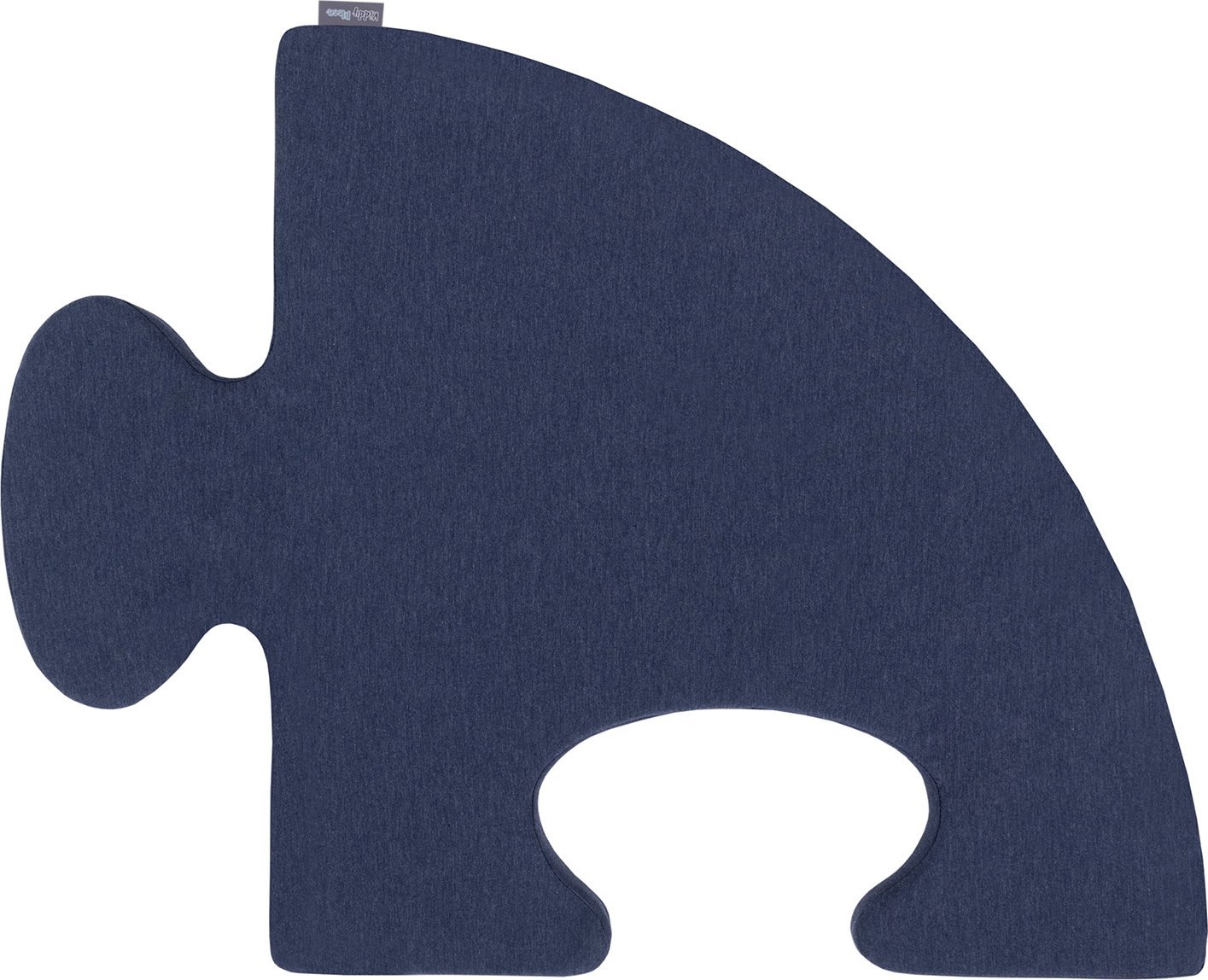 KiddyMoon KiddyMoon Miękkie klocki 14cm sześciany: jasnoszary-miętowy 6 Zabawka klocki z pianki