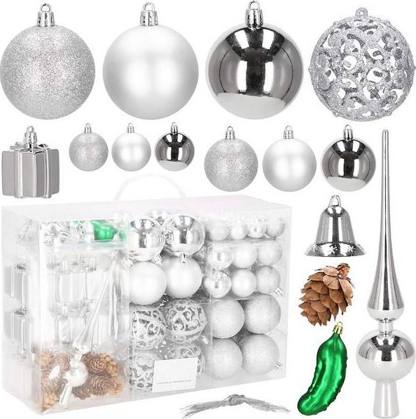 Dekoracja świąteczna Springos szklana kula