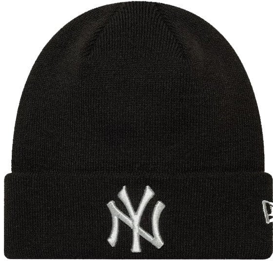Czapka zimowa NEW ERA NY Yankees MLB Metallic Cuff Knit Beanie czarna