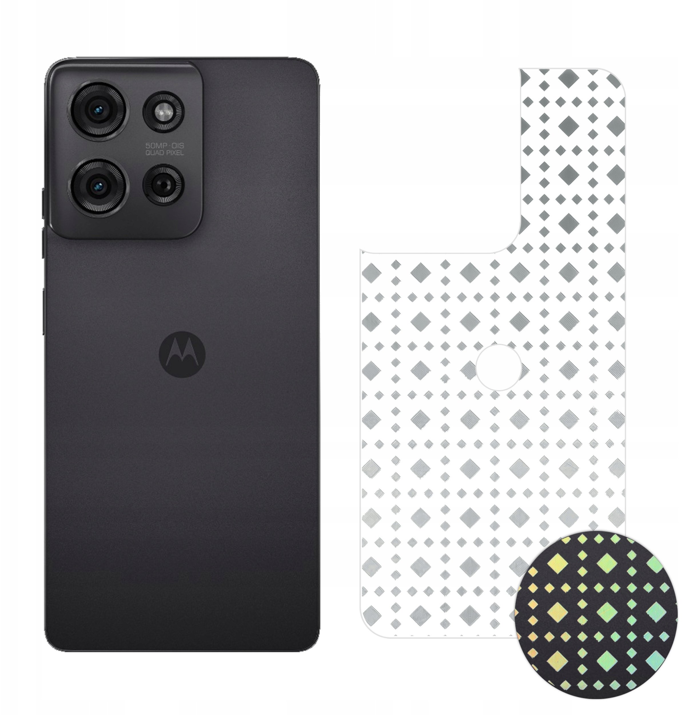 FOLIA HYDROŻELOWA OCHRONNA NA TYŁ TELEFONU WZÓR do Motorola Moto G75 5G