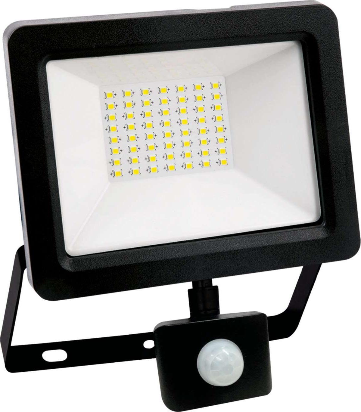 Naświetlacz Polux Zewnętrzny projektor NAŚWIETLACZ 304971 Polux elewacyjna OPRAWA metalowy naświetlacz LED 30W 6500K outdoor IP65 czarny