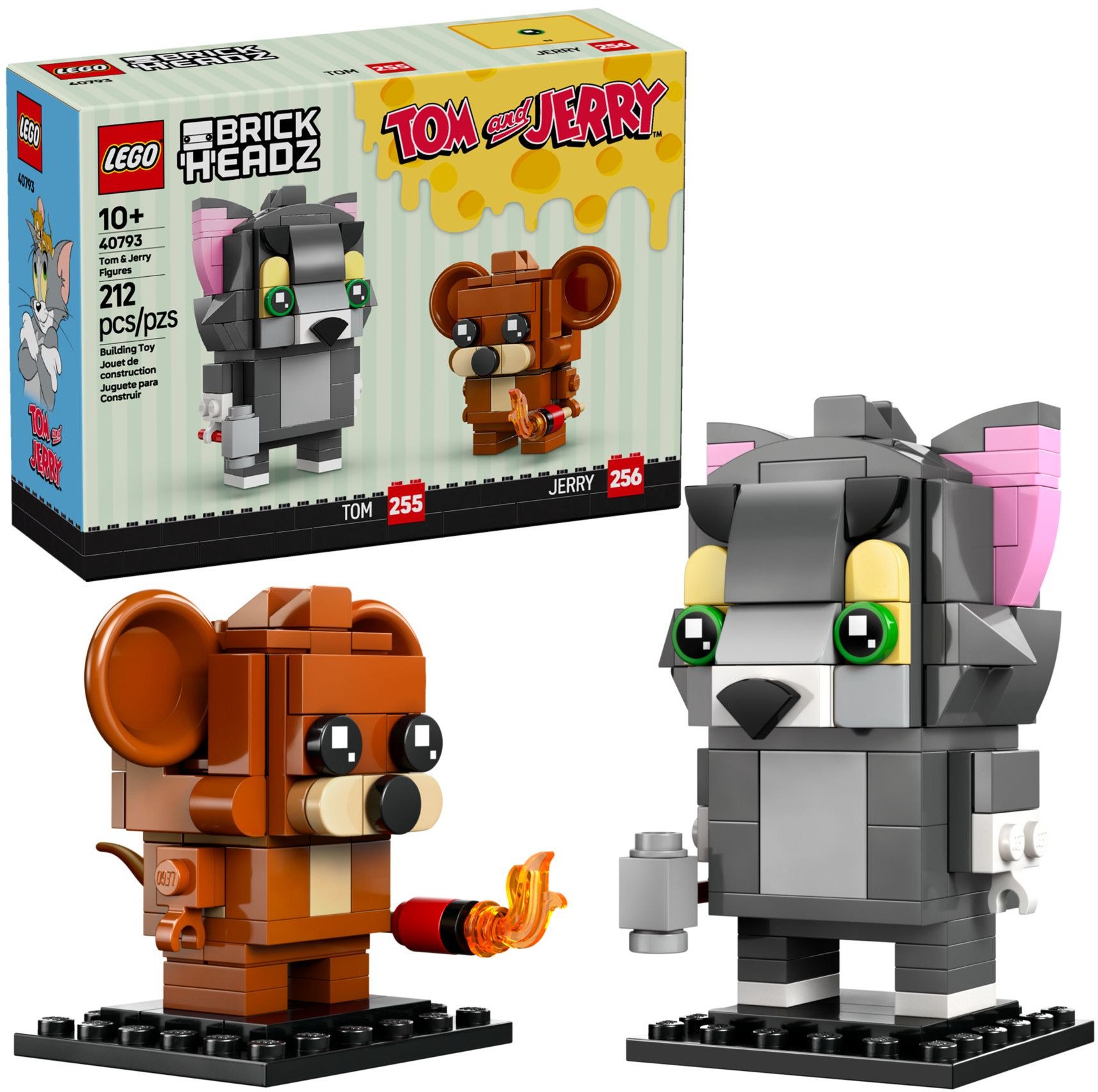 LEGO BrickHeadz Figurki Toma i Jerry’ego (40793)
