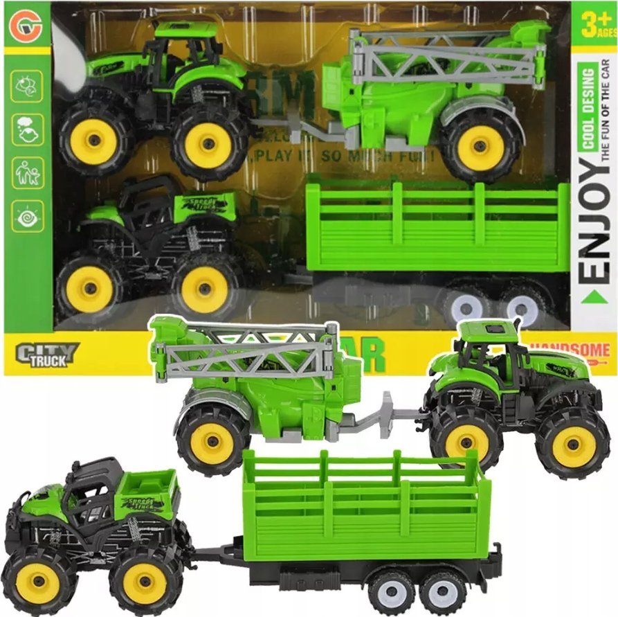 Mega Creative TRAKTOR P/B AUTO TEREN AKC 31X20X8 MC WB 30/60