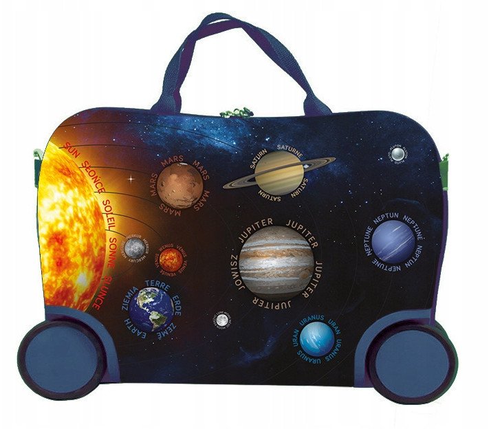 WALIZKA PODRÓŻNA PLANETY MAŁA UKŁAD SŁONECZNY BC-KOS-002
