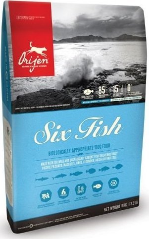 Orijen ORIJEN ADULT SIX FISH - 11,4KG