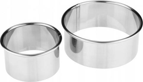 Galicja Foremka metalowa do wykrawania ciastek koło 2szt