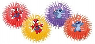 Piłka kudłata Mix Spidey i Stitch, 3 l+
