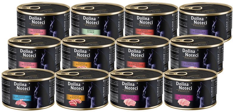 Dolina Noteci Premium Mix smaków 12x185g
