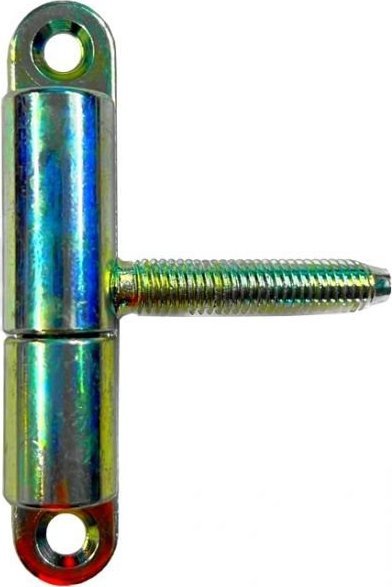 UN ZAWIAS WKRĘCANY OCYNKOWANY ŻÓŁTY 15*50MM /2SZT/ (1 SZT)