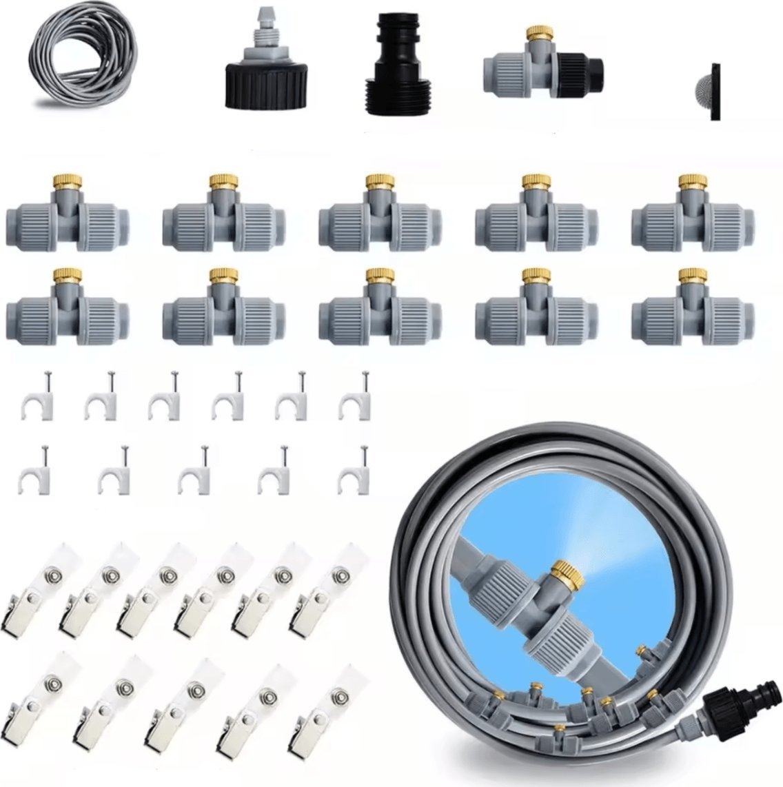 Kurtyna wodna mgiełka Shark Tools 7.5 m