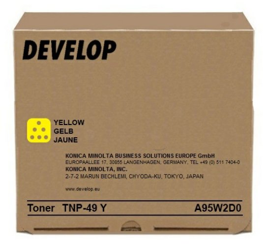 Toner Develop TNP-49 A95W2D0 12 tys. Y Oryginał