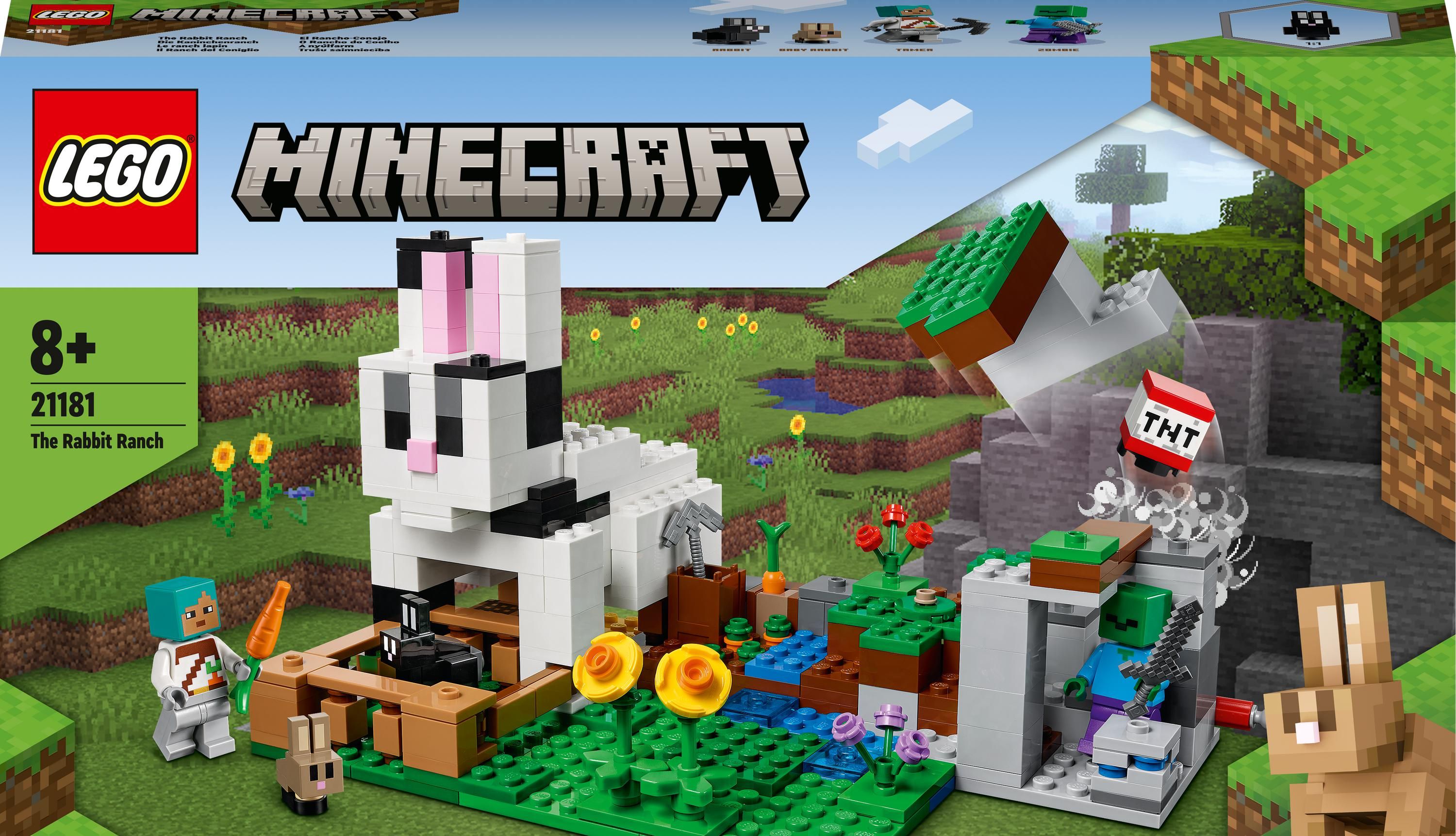 LEGO Minecraft Królicza farma (21181)