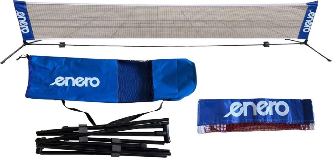 Enero Zestaw ze słupkami Enero 310x76cm do badmintona i tenisa