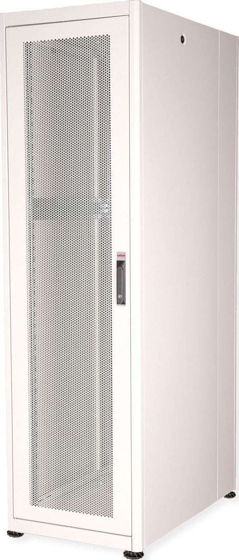 Szafa Roline Serverschrank Basic 48,26cm 19Zoll 42 HE 600x1000 BxT perforiert grau