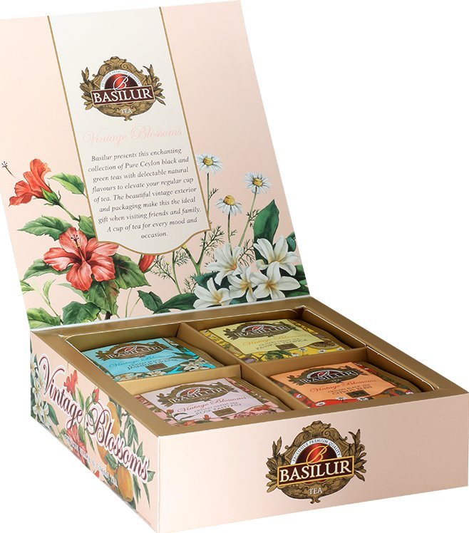 Basilur Herbata Basilur ZESTAW 4 smaki na PREZENT 40x1,5g