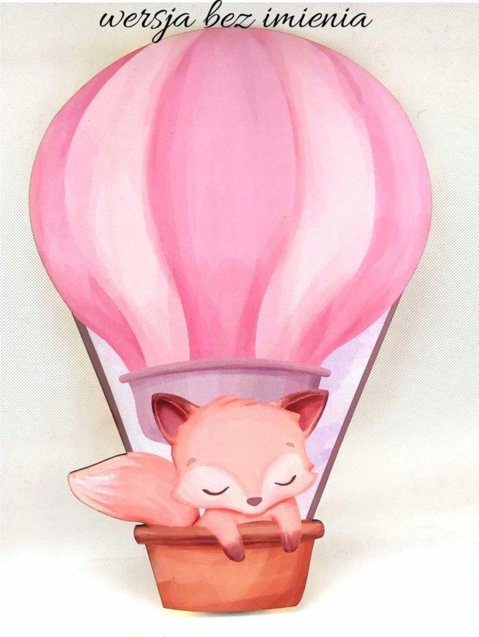 naSciane Lampka nocna LED balon lisek balony dla dziecka