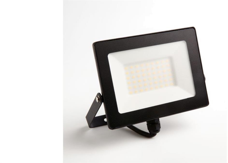 Naświetlacz led SMD 50W 4500LM AC230V IP65 kąt świecenia 120 stopni neutralna biała 4000K czarny EC79863