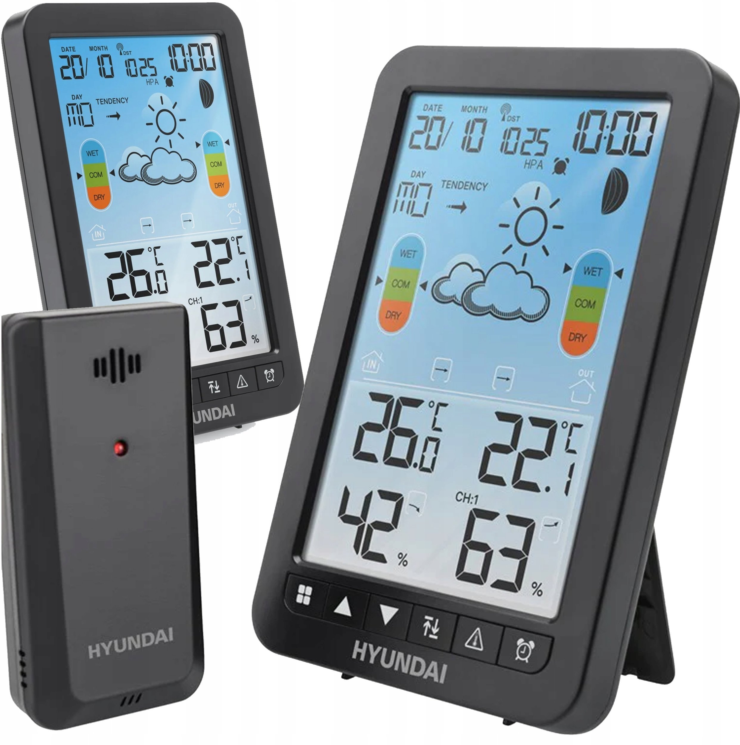 Stacja pogodowa Hyundai Stacja pogody WS2420