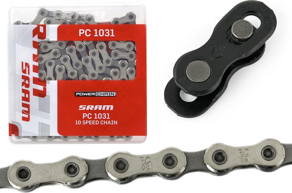 Sram Łańcuch PC 1031 Solid Pin, 10-rzędowy, 114 ogniw, spinka PowerLock