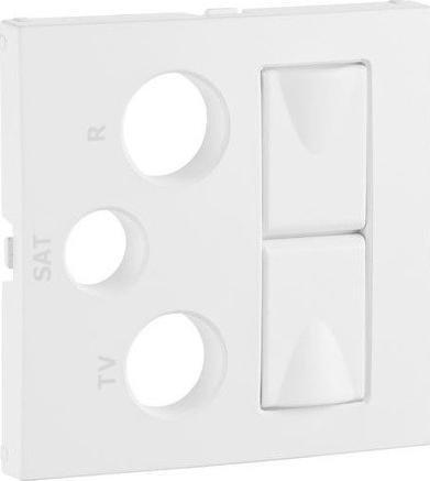 Efapel EFAPEL AQUARELLA ELEMENT CENTRALNY DO GNIAZDA MULTIMEDIALNEGO ALUMINIUM 90773 TAL