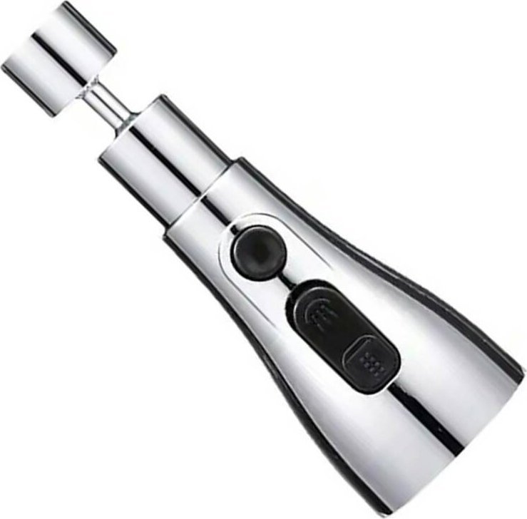 Aptel Obrotowy PERLATOR napowietrzająca nakładka na kran srebrny DA133A