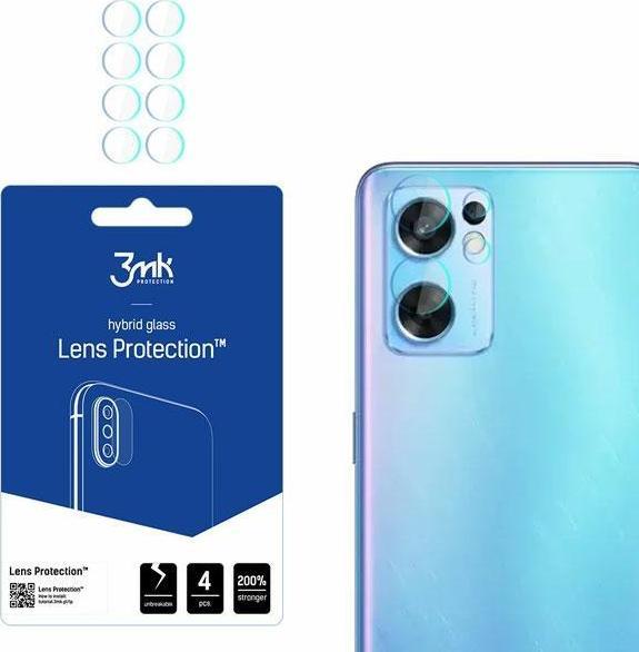 3MK 3MK Lens Protect Oppo Reno 7 SE 5G Ochrona na obiektyw aparatu 4szt