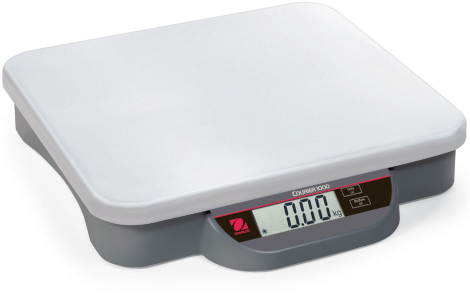 Waga platformowa magazynowa przenośna OHAUS COURIER 1000 LCD 32x28cm 75Kg / 50g Waga platformowa magazynowa przenośna OHAUS COURIER 1000 LCD 32x28cm 7