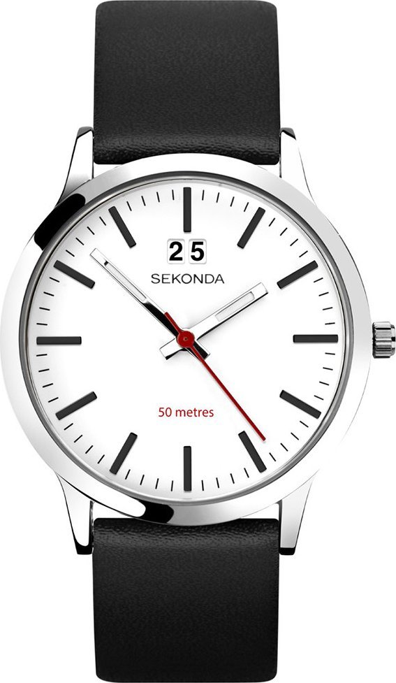 Zegarek Sekonda Zegarek męski Sekonda 1939 czarny