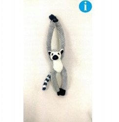 Lemur wiszący z rzepami 30cm 11766