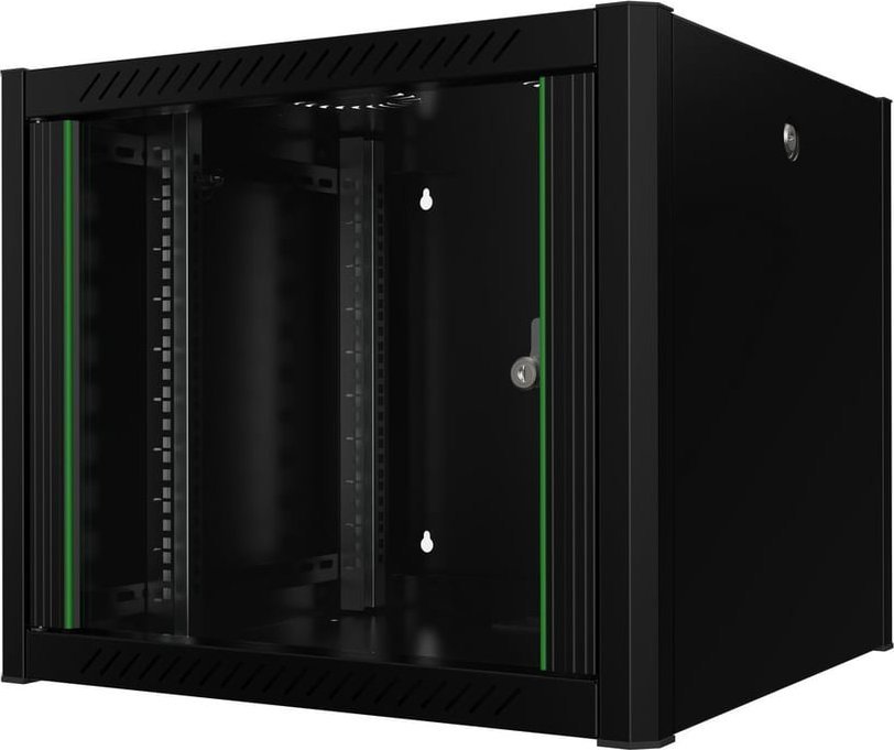 Obudowa serwerowa Lanview Lanview RWP09U56BL stojak 9U Szafa wisząca Czarny